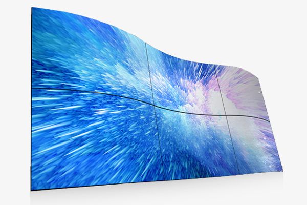 弧形拼接屏怎么實現(xiàn)的？