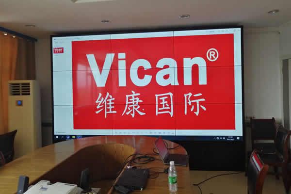 科技展廳引進(jìn)液晶拼接屏顯示系統(tǒng)，提高品味與檔次