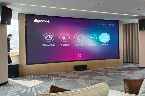 直播室背景墻設(shè)計(jì)，可以使用LED顯示屏嗎