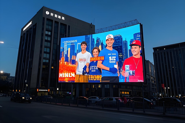 戶外廣告，如何吸引眼球？當(dāng)然離不開LED顯示屏~